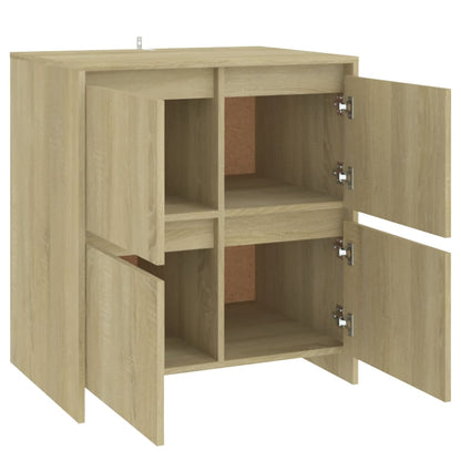 Sideboard Sonoma-Eiche 70x41x75 cm Holzwerkstoff