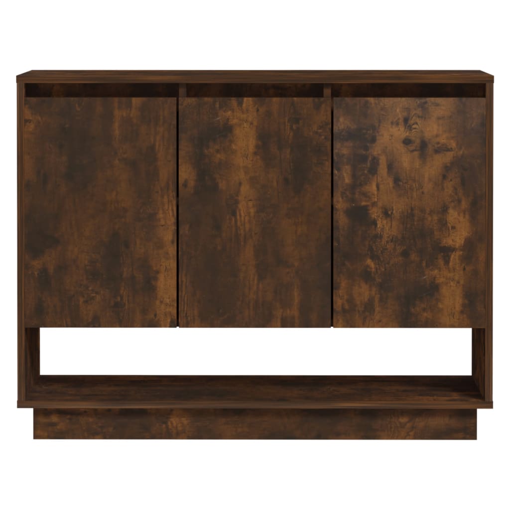 Sideboard Räuchereiche 97x31x75 cm Holzwerkstoff