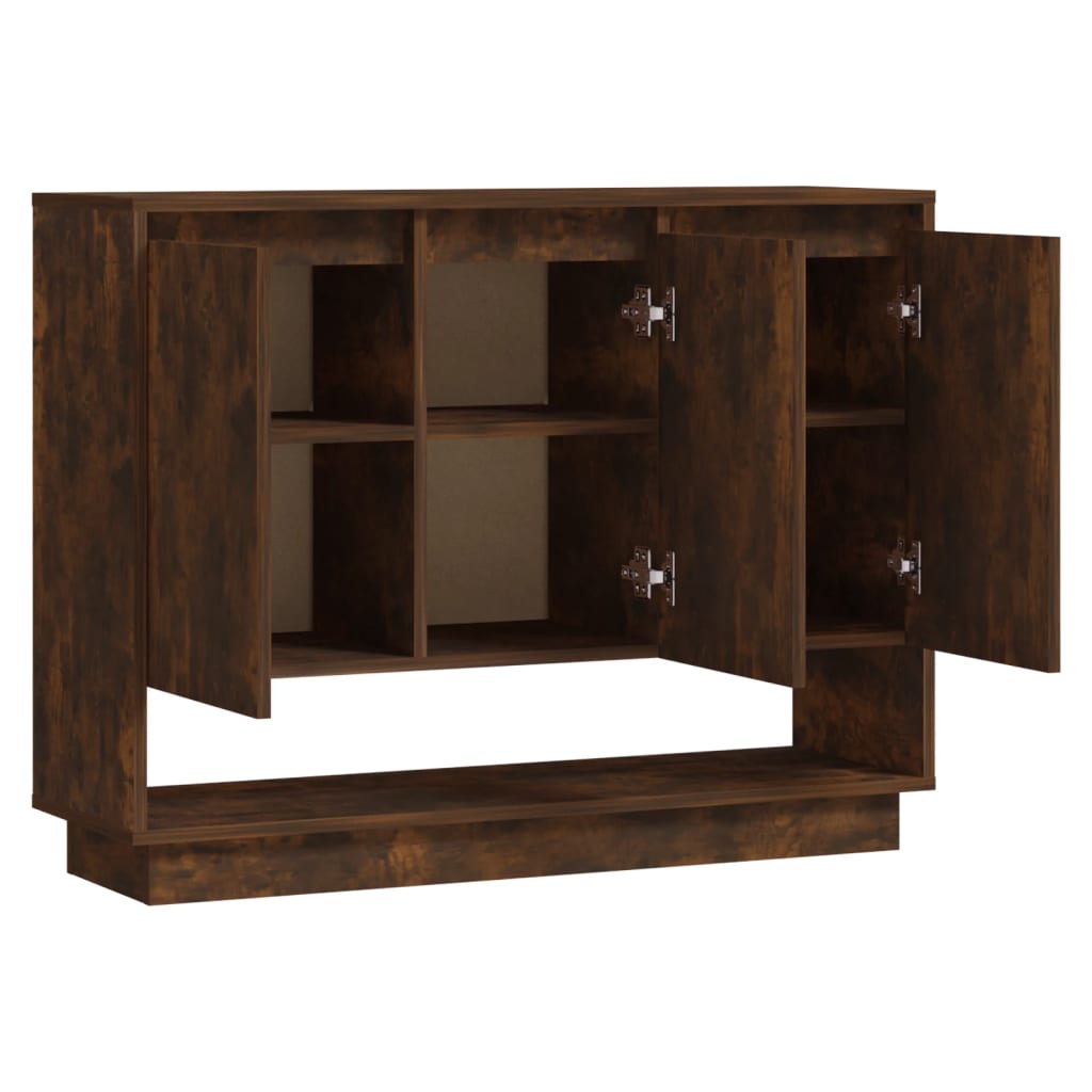 Sideboard Räuchereiche 97x31x75 cm Holzwerkstoff