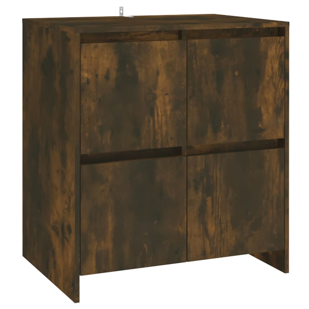 Sideboard Räuchereiche 70x41x75 cm Holzwerkstoff