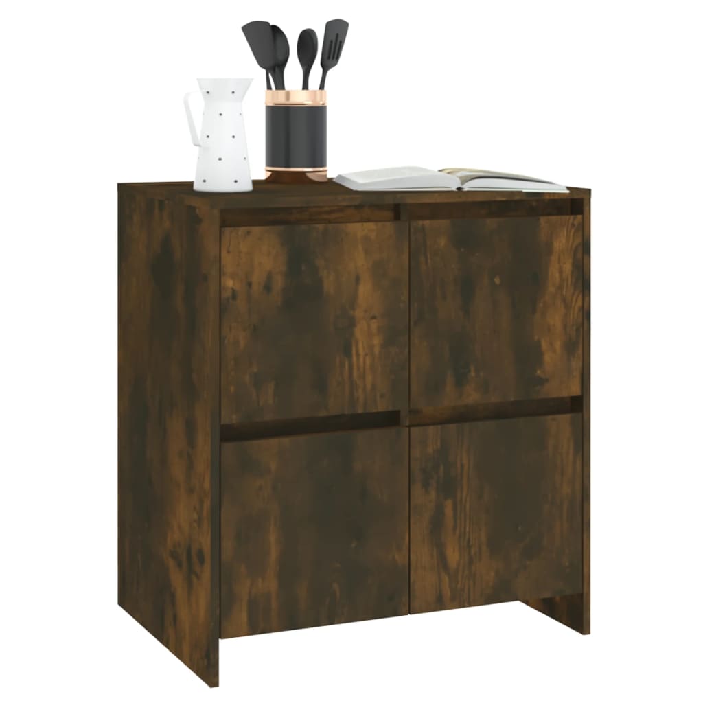 Sideboard Räuchereiche 70x41x75 cm Holzwerkstoff