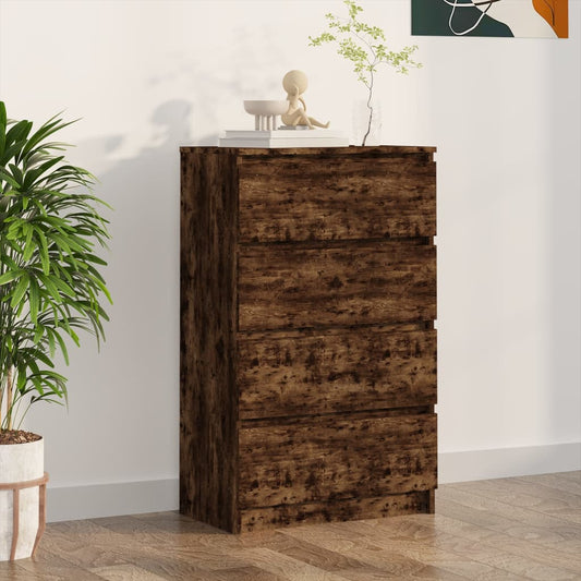 Sideboard Räuchereiche 60x35x98,5 cm Holzwerkstoff