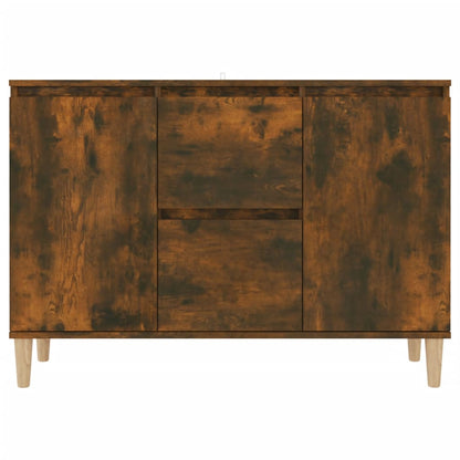 Sideboard Räuchereiche 101x35x70 cm Holzwerkstoff