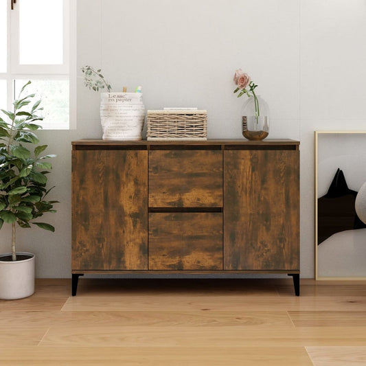 Sideboard Räuchereiche 104x35x70 cm Holzwerkstoff