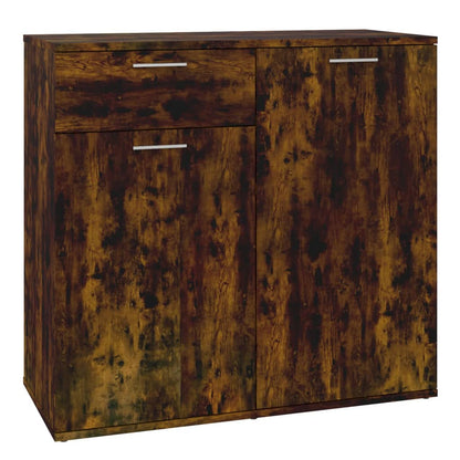 Sideboard Räuchereiche 80x36x75 cm Holzwerkstoff