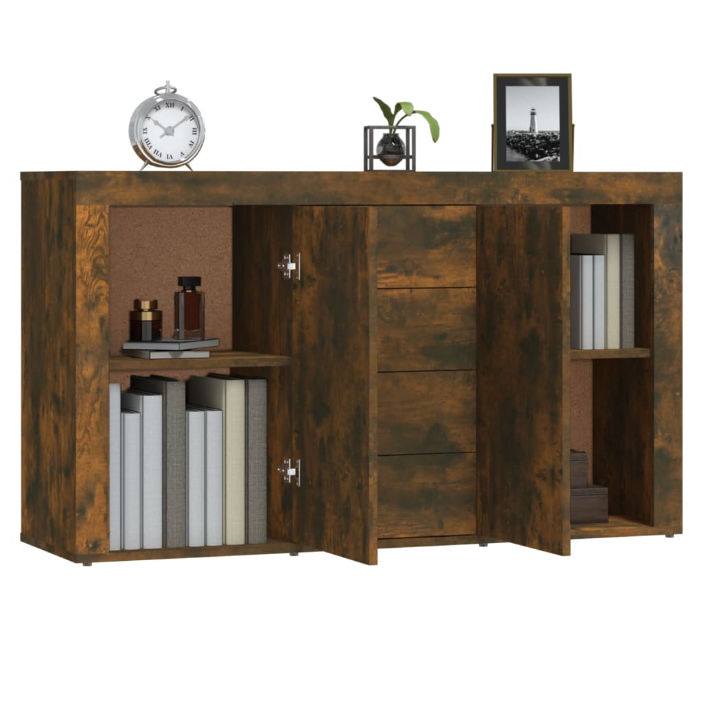 Sideboard Räuchereiche 120x36x69 cm Holzwerkstoff