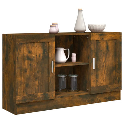 Sideboard Räuchereiche 120x30,5x70 cm Holzwerkstoff