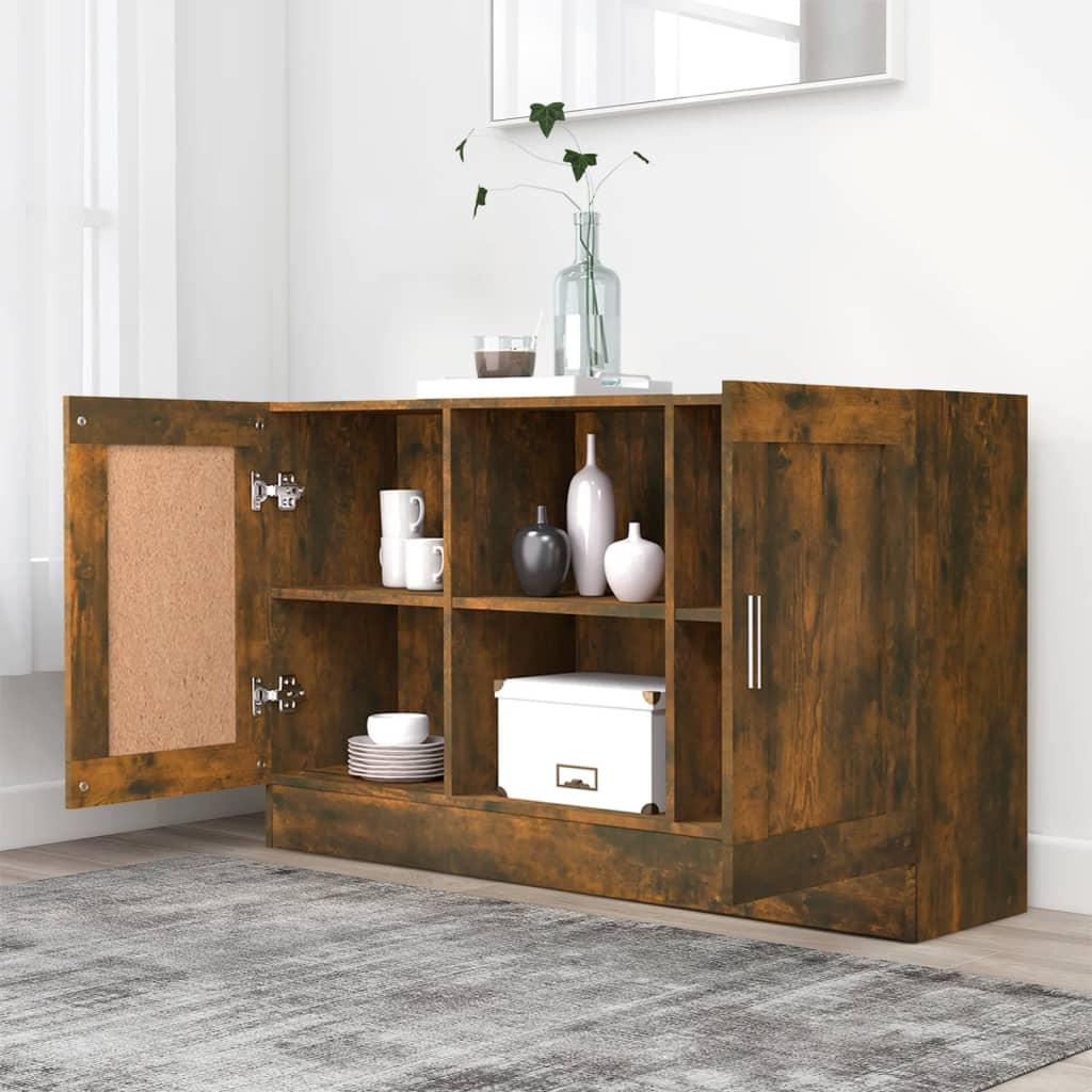 Sideboard Räuchereiche 120x30,5x70 cm Holzwerkstoff