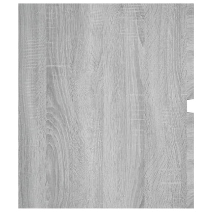 Waschbeckenunterschrank Grau Sonoma 100x38,5x45cm Holzwerkstoff