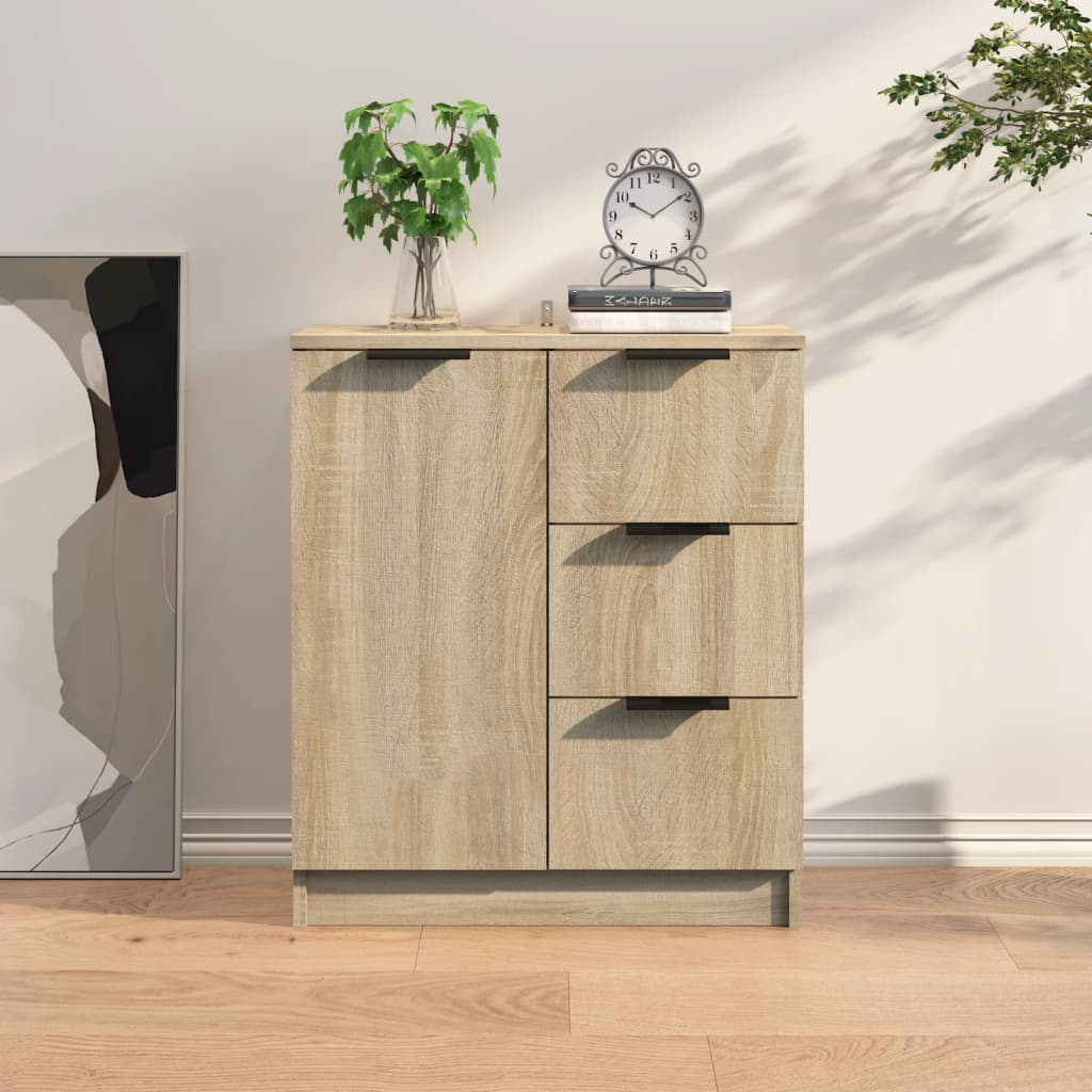 Sideboard Sonoma-Eiche 60x30x70 cm Holzwerkstoff