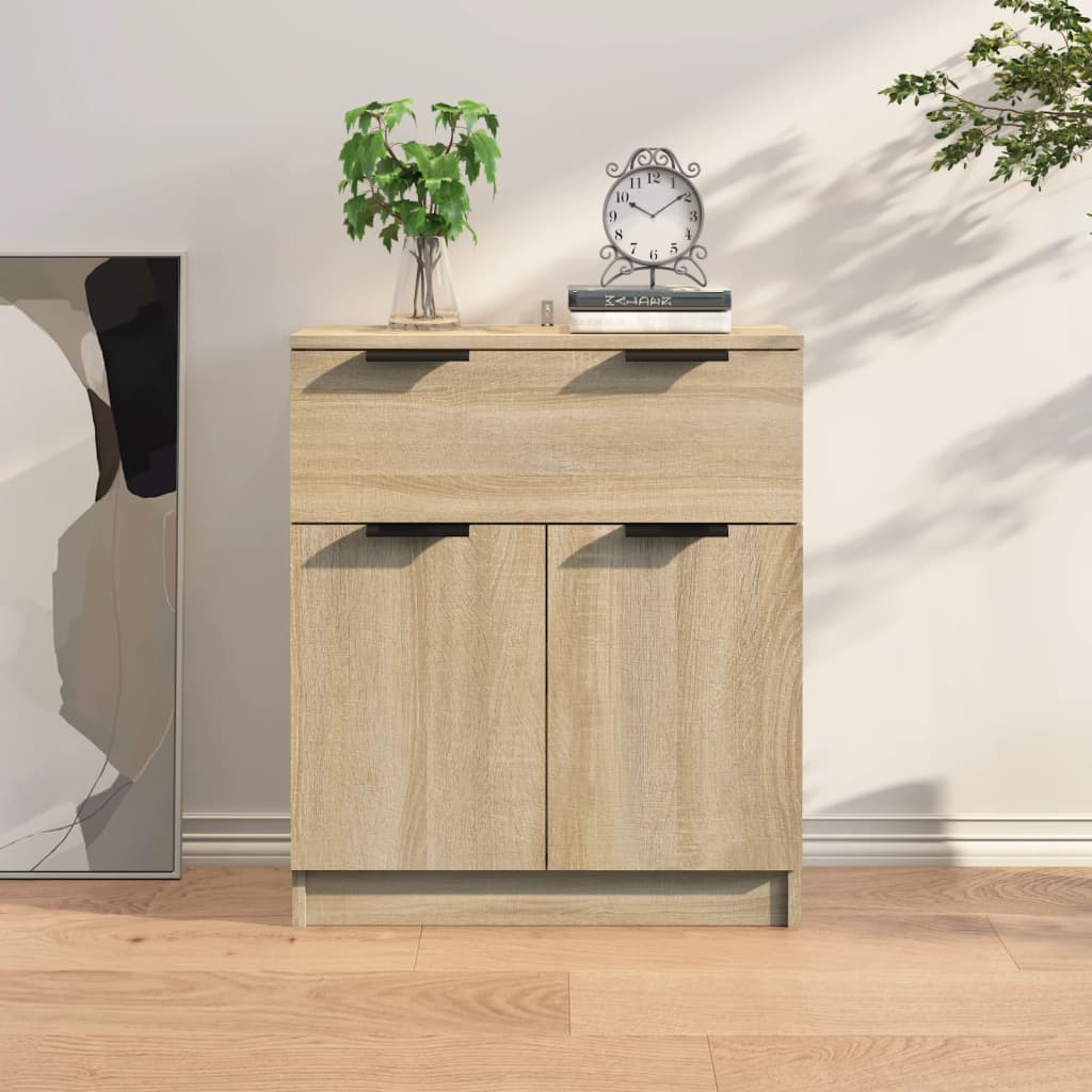 Sideboard Sonoma-Eiche 60x30x70 cm Holzwerkstoff