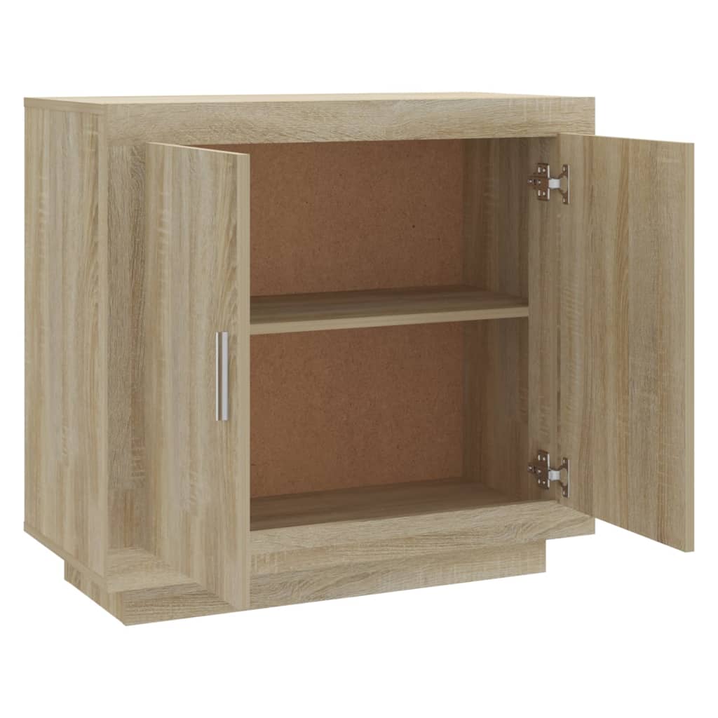 Sideboard Sonoma-Eiche 80x40x75 cm Holzwerkstoff