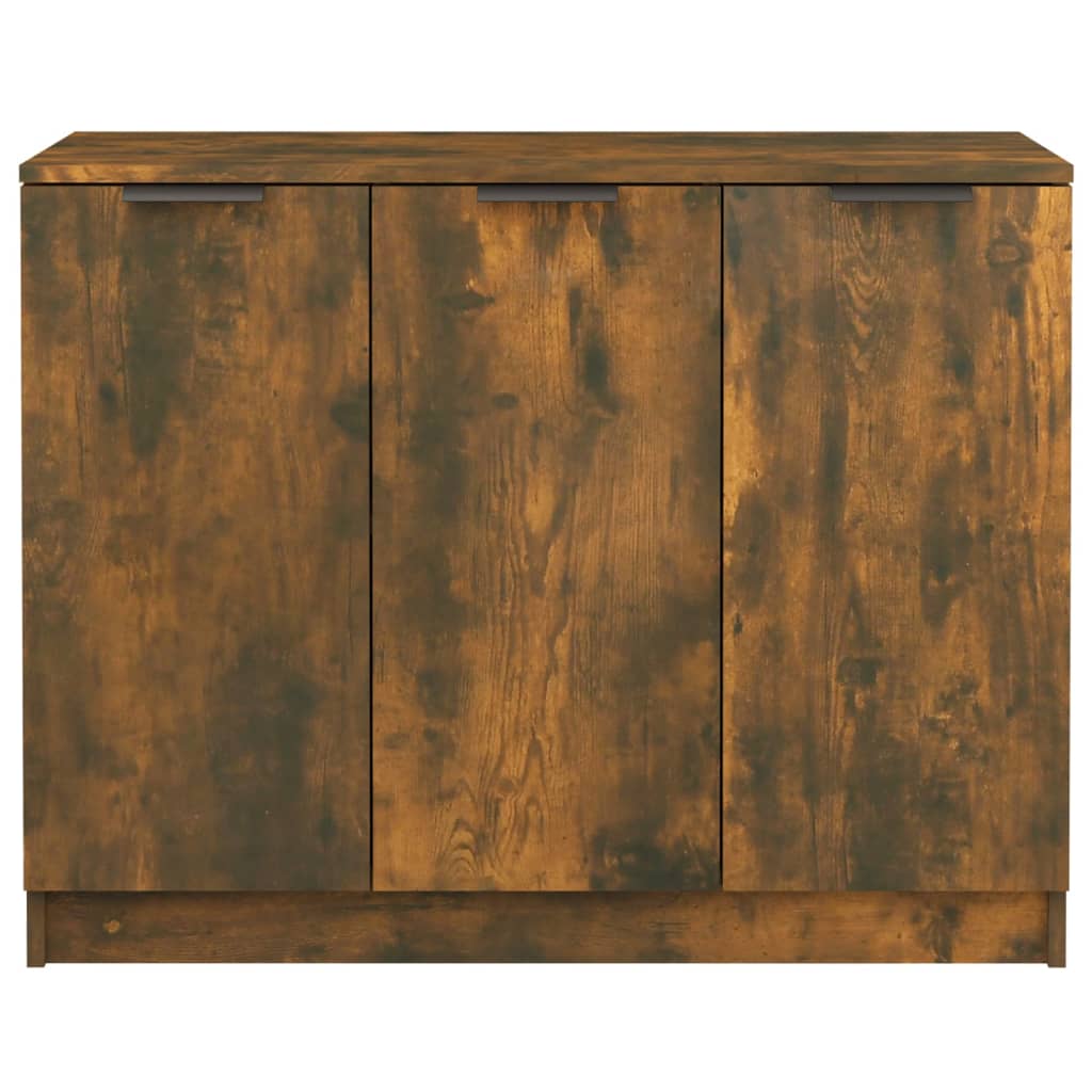 Sideboard Räuchereiche 90,5x30x70 cm Holzwerkstoff