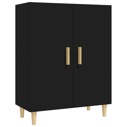 Sideboard Schwarz 70x34x90 cm Holzwerkstoff