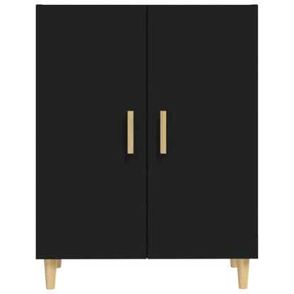 Sideboard Schwarz 70x34x90 cm Holzwerkstoff