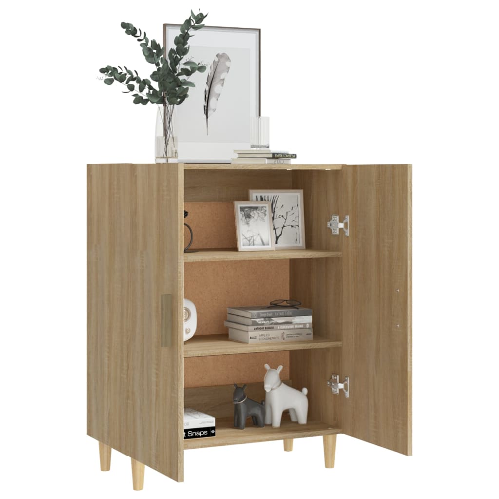 Sideboard Sonoma-Eiche 70x34x90 cm Holzwerkstoff