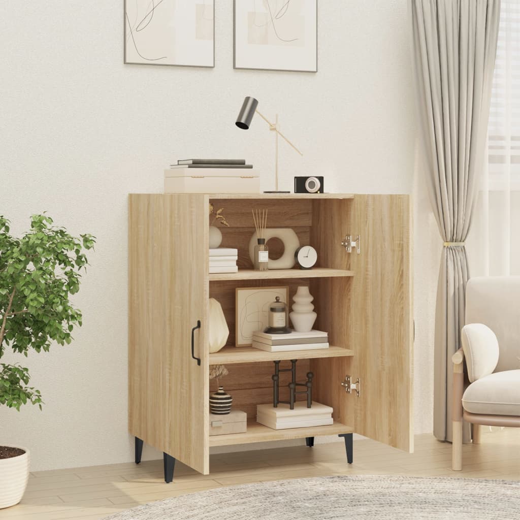 Sideboard Sonoma-Eiche 70x34x90 cm Holzwerkstoff