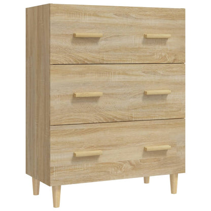 Sideboard Sonoma-Eiche 70x34x90 cm Holzwerkstoff