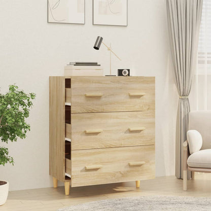 Sideboard Sonoma-Eiche 70x34x90 cm Holzwerkstoff