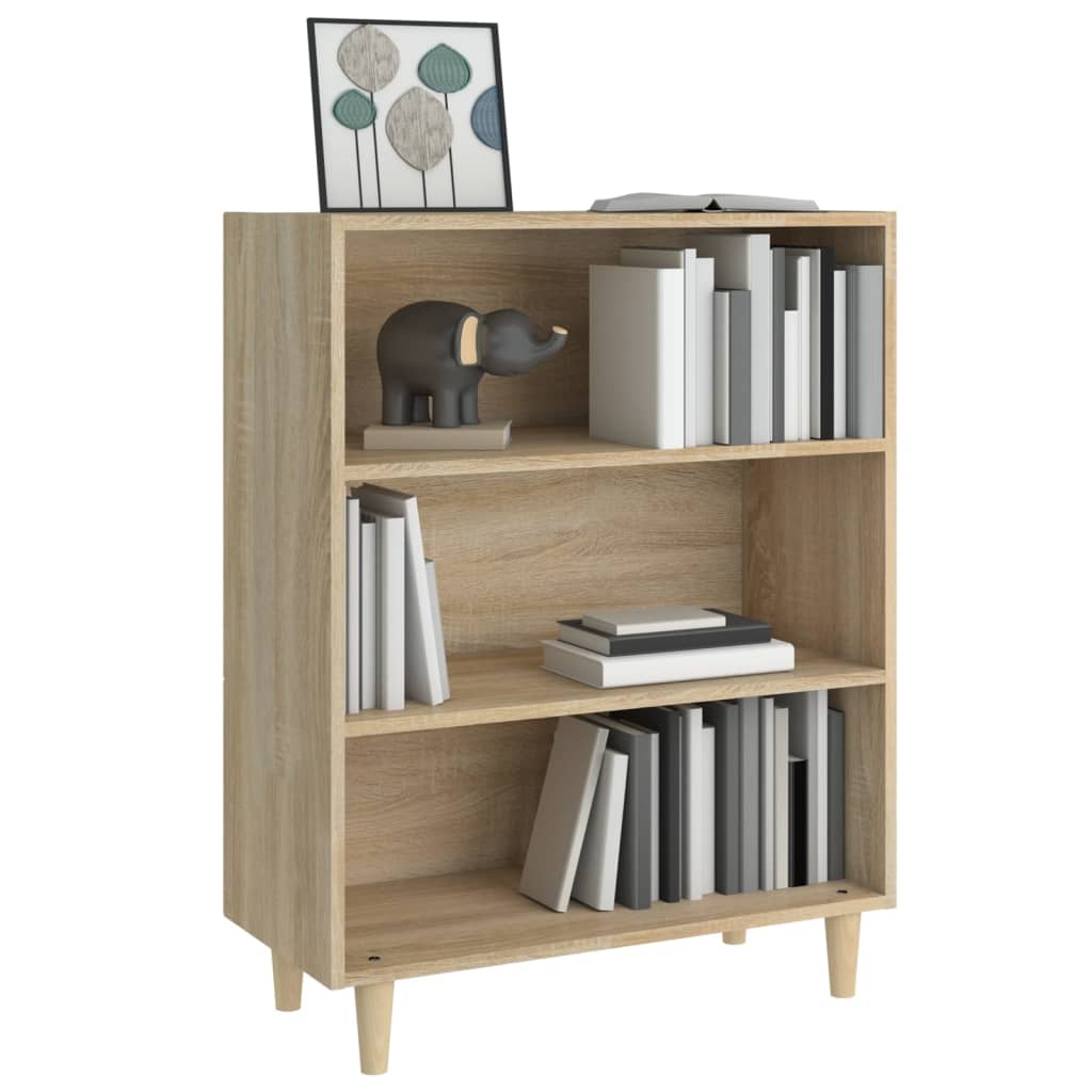 Sideboard Sonoma-Eiche 69,5x32,5x90 cm Holzwerkstoff