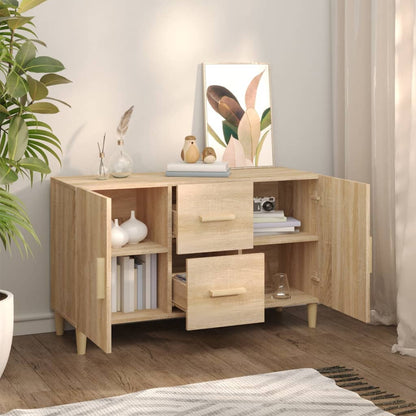 Sideboard Sonoma-Eiche 100x36x60 cm Holzwerkstoff