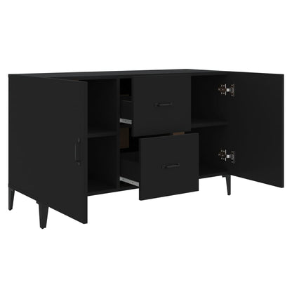 Sideboard Schwarz 100x36x60 cm Holzwerkstoff