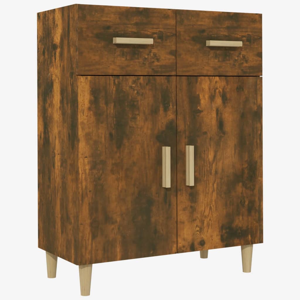 Sideboard Räuchereiche 69,5x34x89 cm Holzwerkstoff