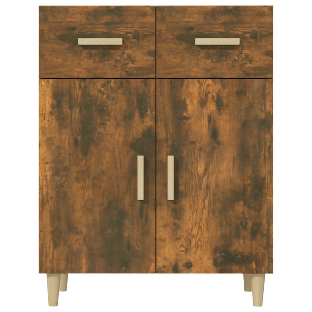 Sideboard Räuchereiche 69,5x34x89 cm Holzwerkstoff