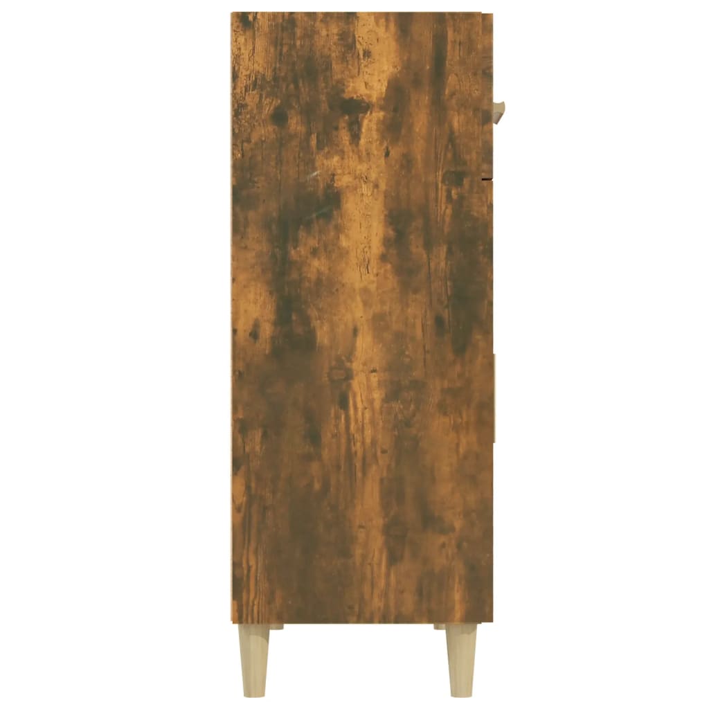 Sideboard Räuchereiche 69,5x34x89 cm Holzwerkstoff