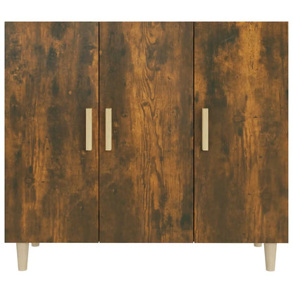 Sideboard Räuchereiche 90x34x80 cm Holzwerkstoff