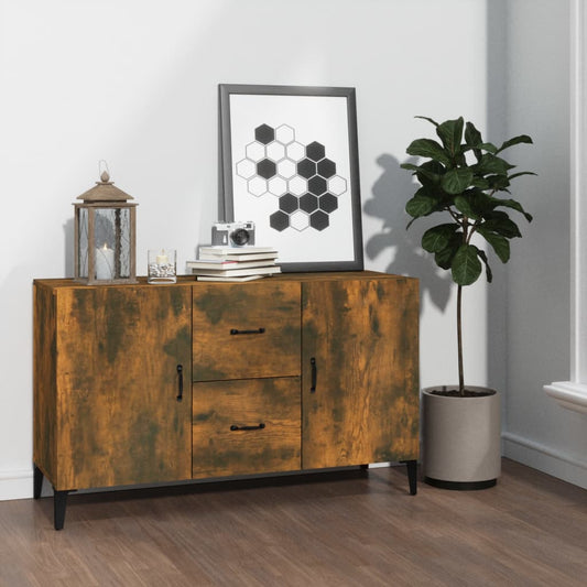 Sideboard Räuchereiche 100x36x60 cm Holzwerkstoff