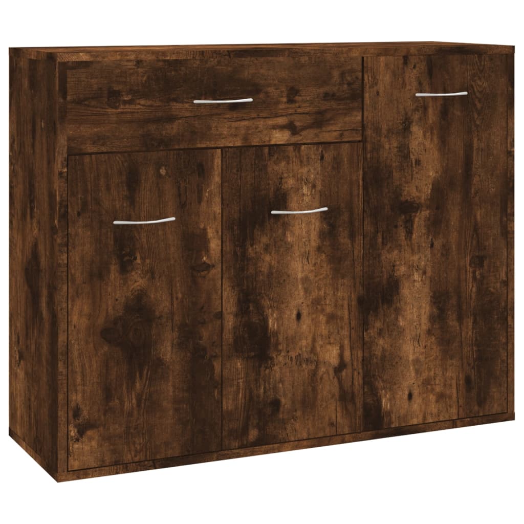 Sideboard Räuchereiche 88x30x70 cm Holzwerkstoff