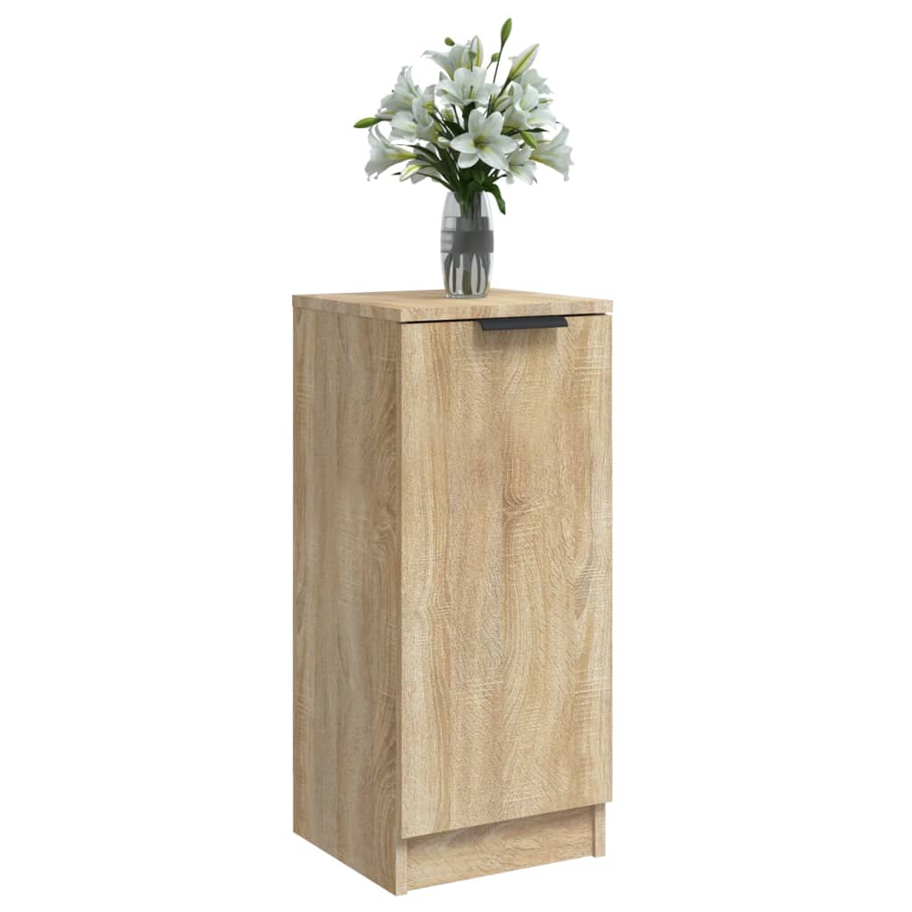 Sideboards 2 Stk. Sonoma-Eiche 30x30x70 cm Holzwerkstoff