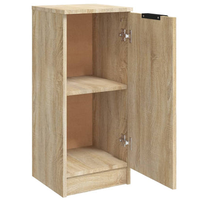 Sideboards 2 Stk. Sonoma-Eiche 30x30x70 cm Holzwerkstoff