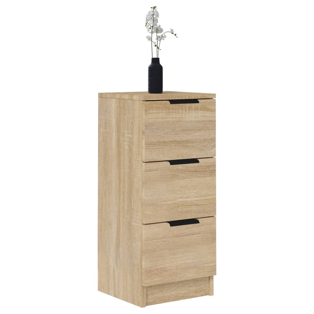 Sideboard Sonoma-Eiche 30x30x70 cm Holzwerkstoff