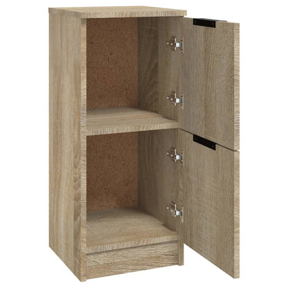 Sideboards 2 Stk. Sonoma-Eiche 30x30x70 cm Holzwerkstoff