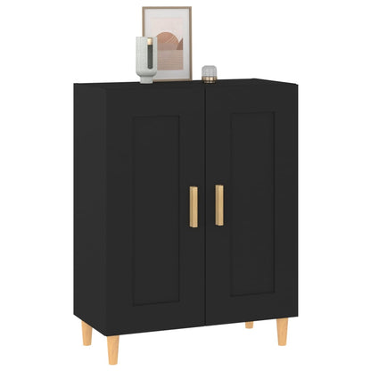 Sideboard Schwarz 69,5x34x90 cm Holzwerkstoff