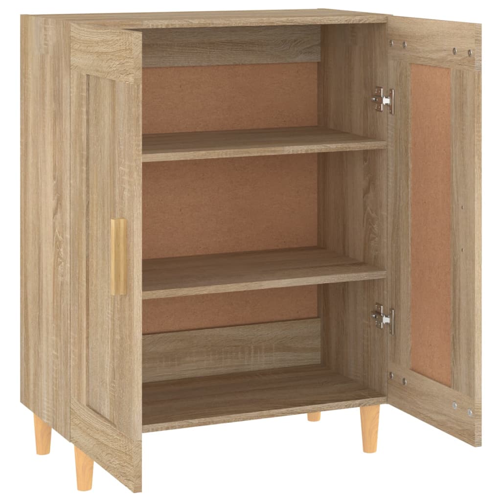 Sideboard Sonoma-Eiche 69,5x34x90 cm Holzwerkstoff