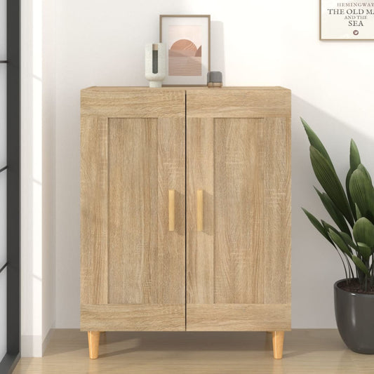 Sideboard Sonoma-Eiche 69,5x34x90 cm Holzwerkstoff