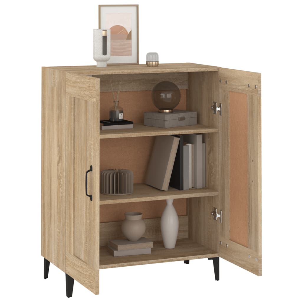 Sideboard Sonoma-Eiche 69,5x34x90 cm Holzwerkstoff