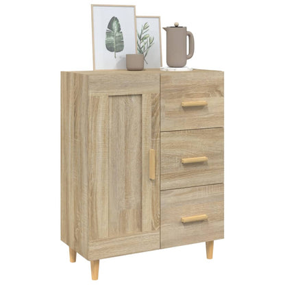 Sideboard Sonoma-Eiche 69,5x34x90 cm Holzwerkstoff