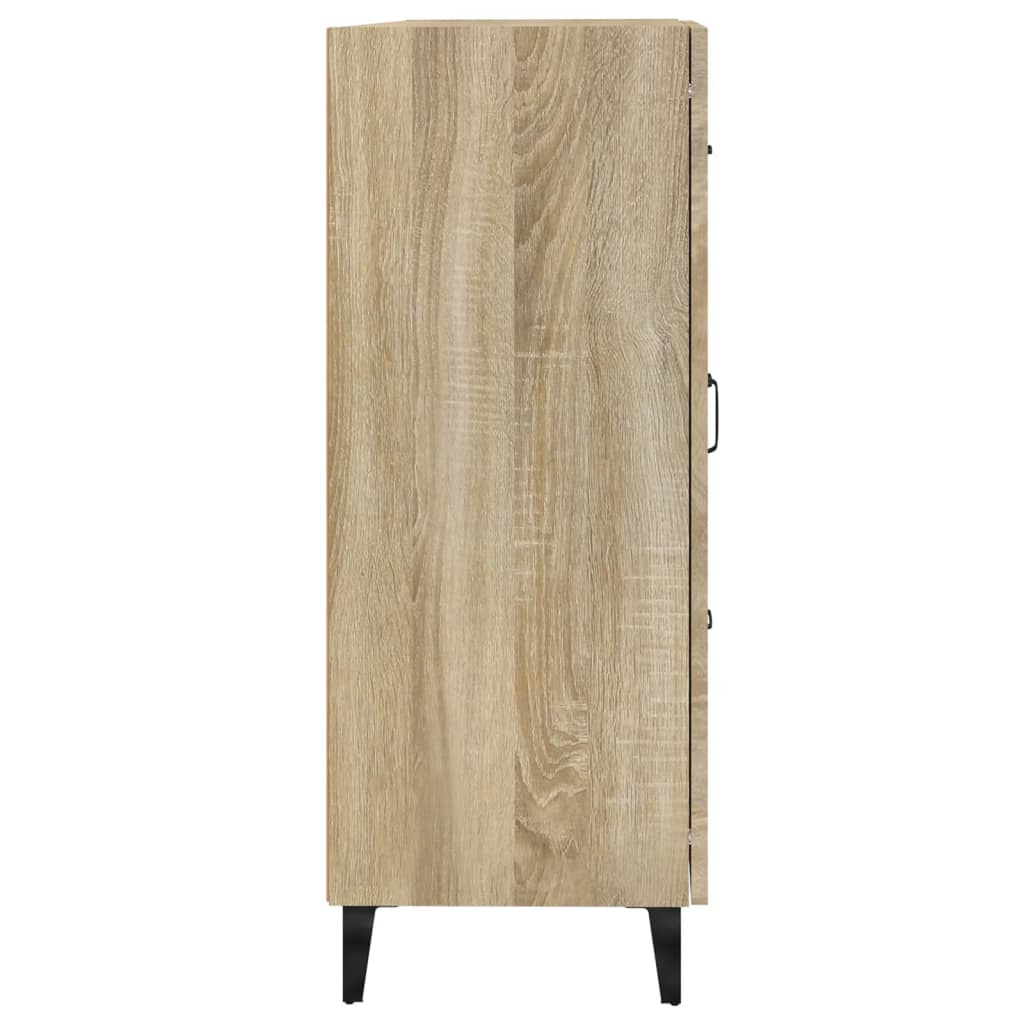 Sideboard Sonoma-Eiche 69,5x34x90 cm Holzwerkstoff