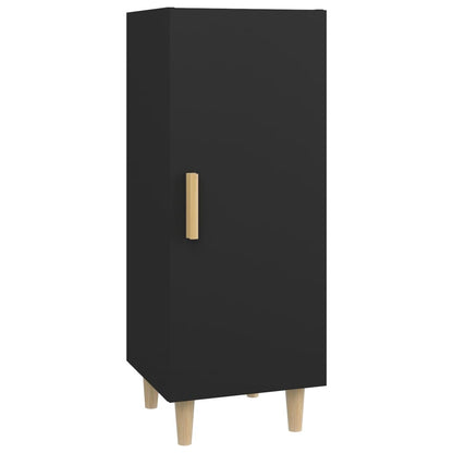 Sideboard Schwarz 34,5x34x90 cm Holzwerkstoff