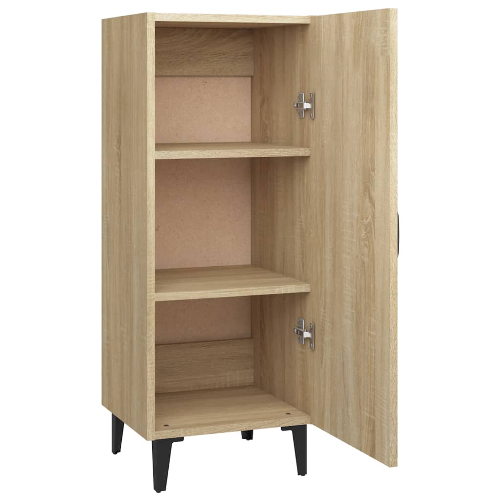 Sideboard Sonoma-Eiche 34,5x34x90 cm Holzwerkstoff