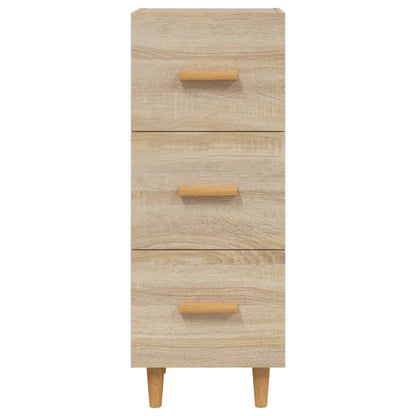 Sideboard Sonoma-Eiche 34,5x34x90 cm Holzwerkstoff