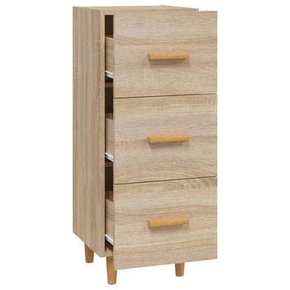 Sideboard Sonoma-Eiche 34,5x34x90 cm Holzwerkstoff