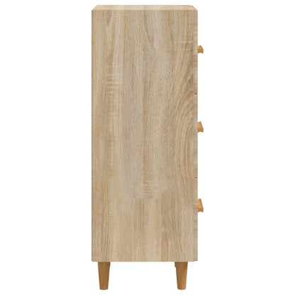 Sideboard Sonoma-Eiche 34,5x34x90 cm Holzwerkstoff