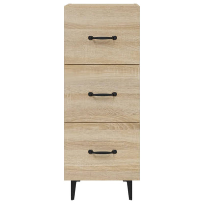 Sideboard Sonoma-Eiche 34,5x34x90 cm Holzwerkstoff