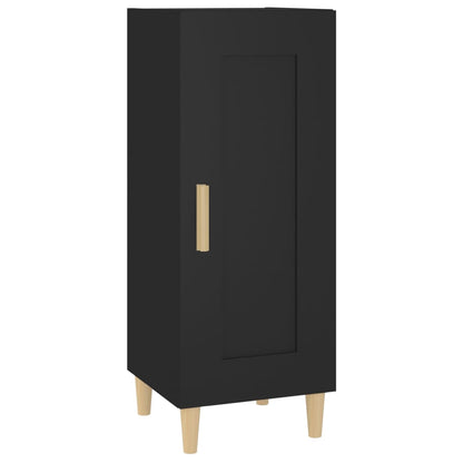 Sideboard Schwarz 34,5x34x90 cm Holzwerkstoff