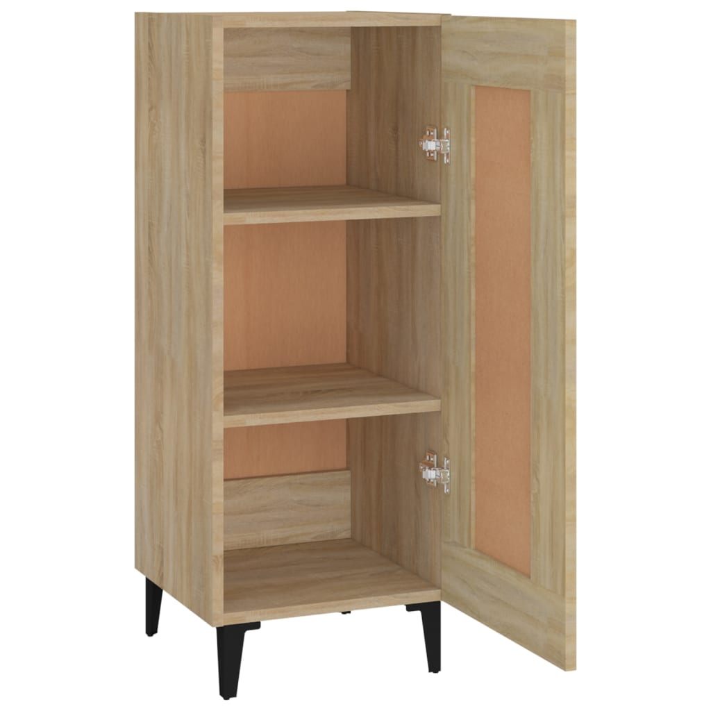 Sideboard Sonoma-Eiche 34,5x34x90 cm Holzwerkstoff